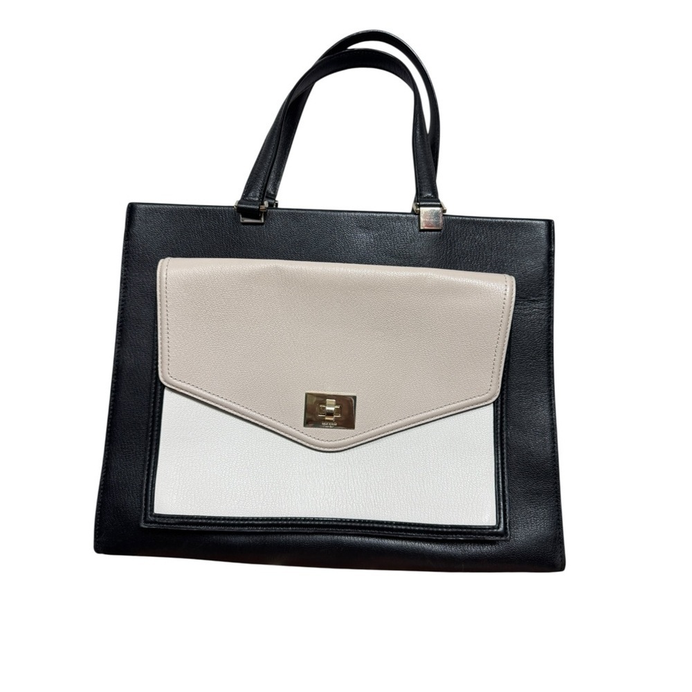 Kate Spade Large Leather Satchel Tote Bag
